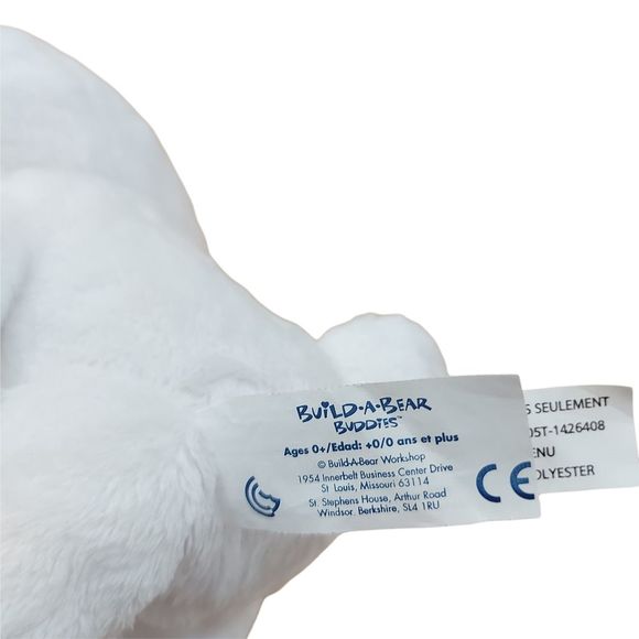 Build a Bear Plush Stuffed Animals Hippo Cat Set of 2 - Picture 4 of 5